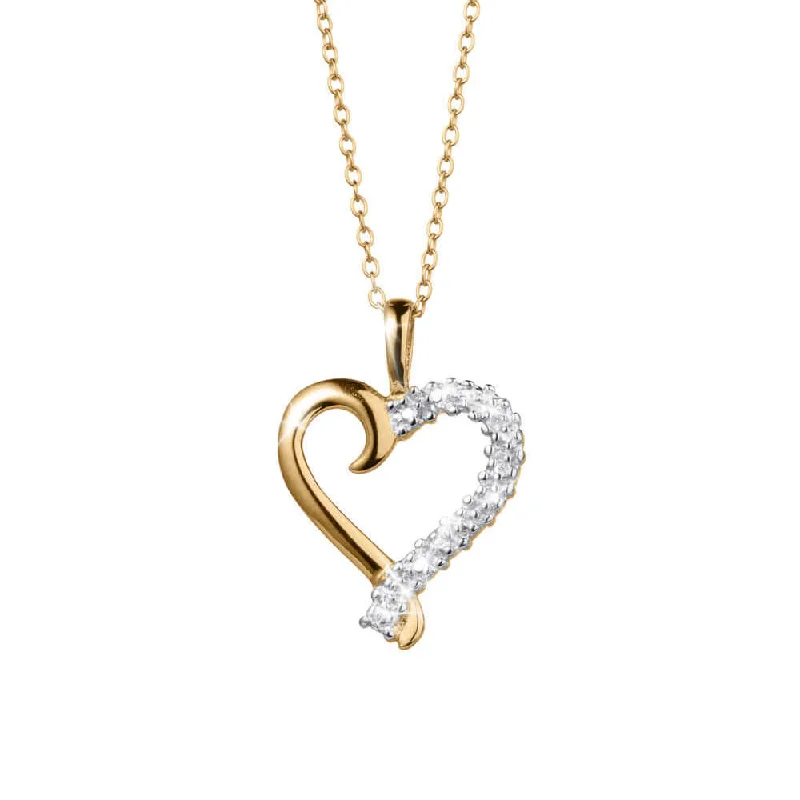 Diamond Heart Pendant