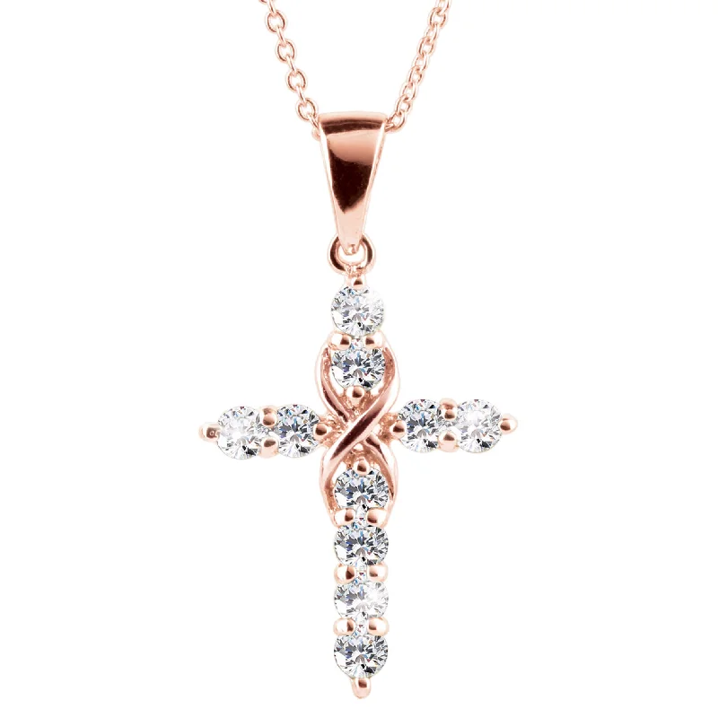 Infinity Cross Pendant