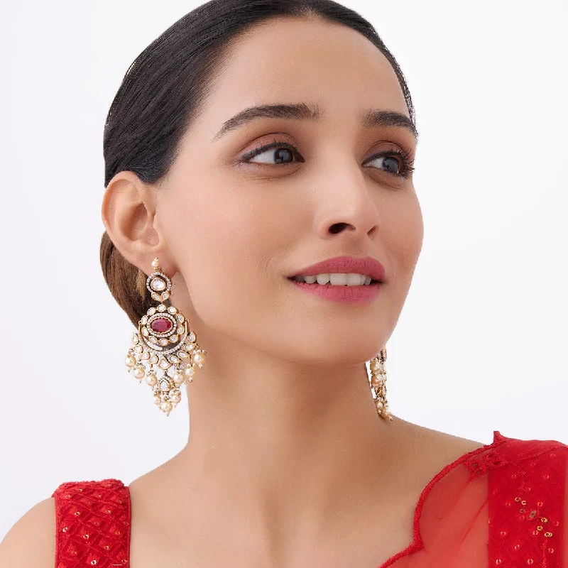 Kundan Earring 164023