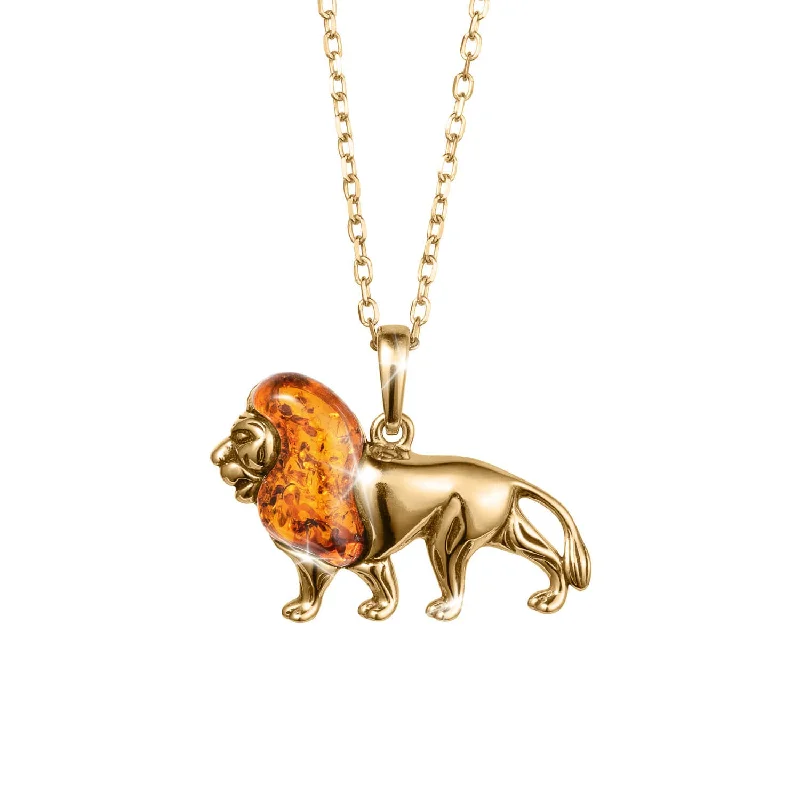 Simba Baltic Amber Pendant