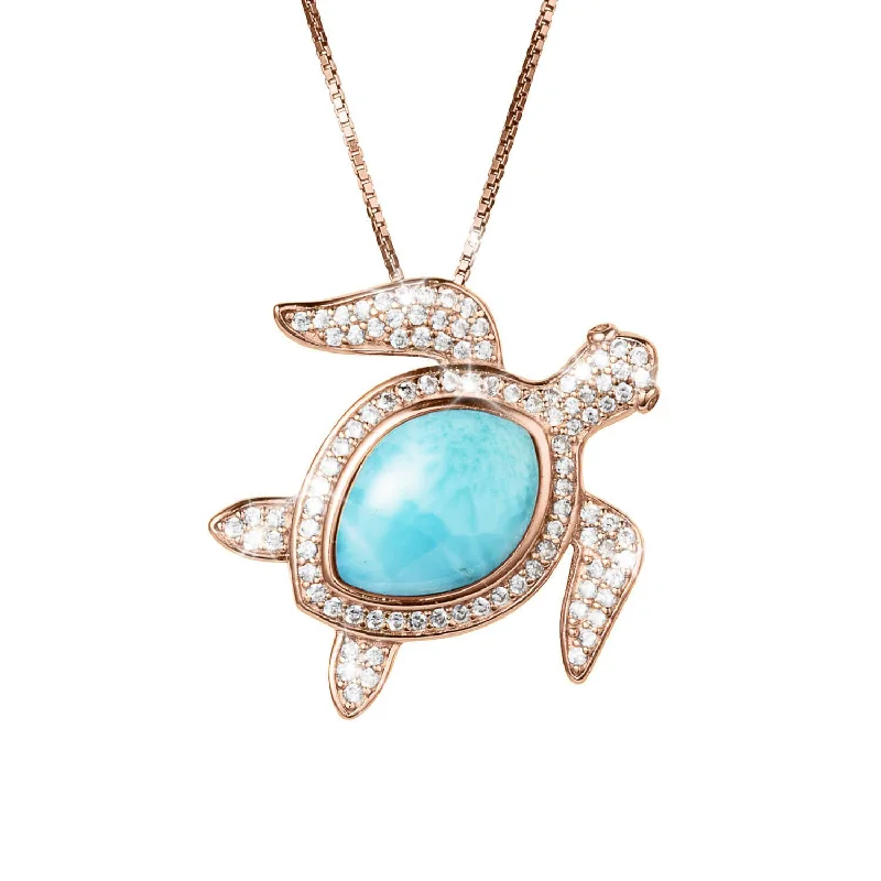 Summertide Turtle Pendant