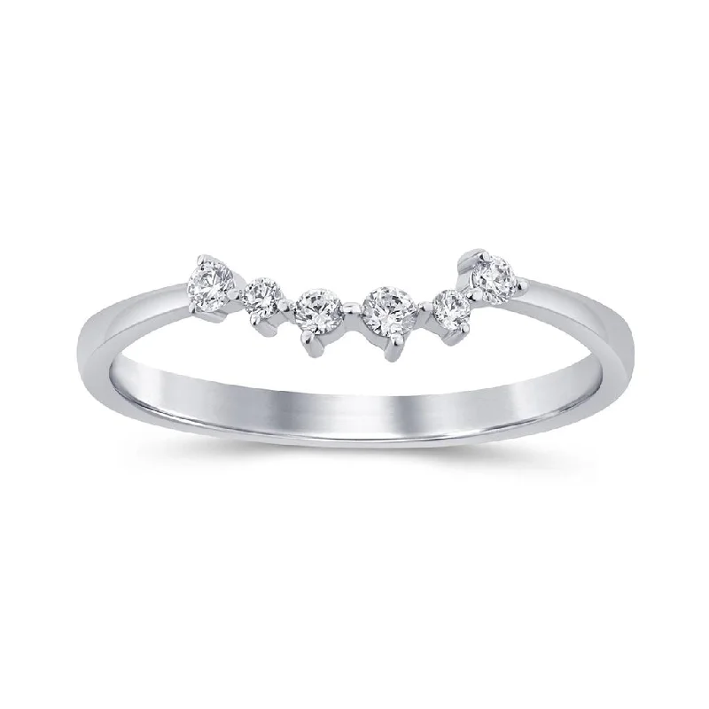 Fancy Diamond Wedding Band