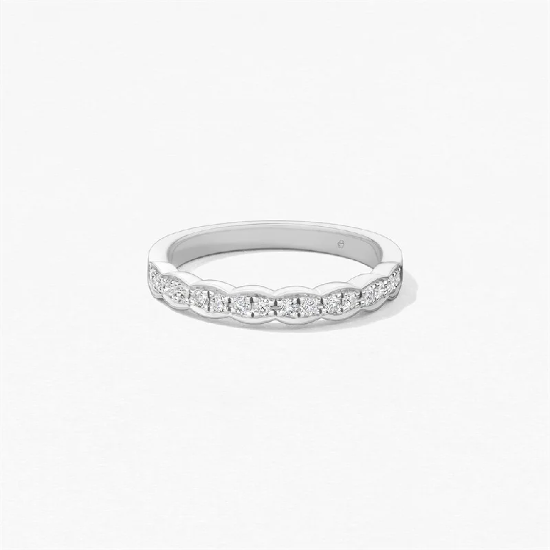 Lorelei Floral Diamond Band