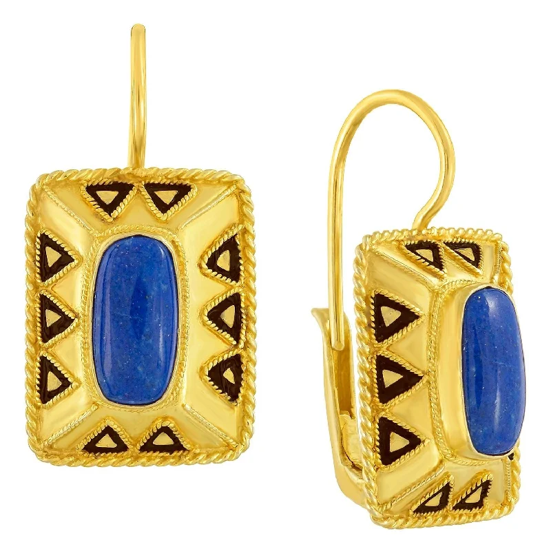 Anne Boleyn Lapis Earrings