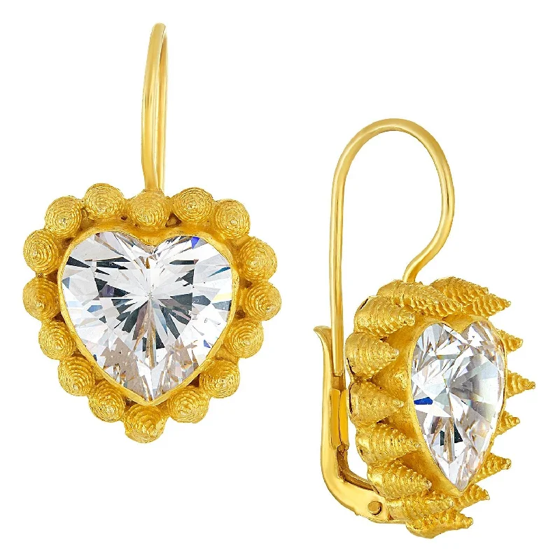 L'amour Cubic Zirconia Earrings