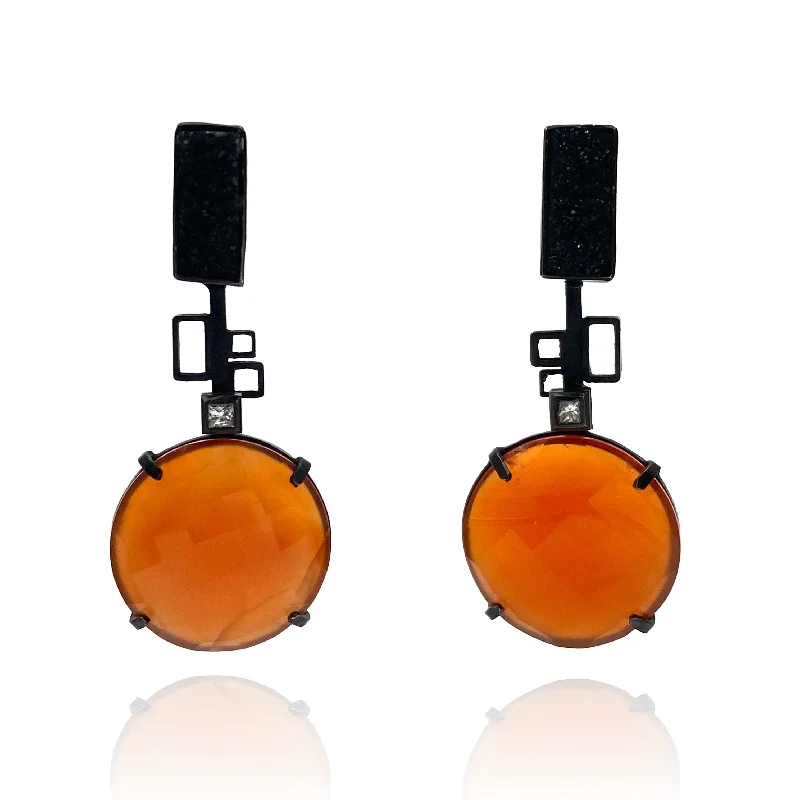 Autumn Pixel Earrings