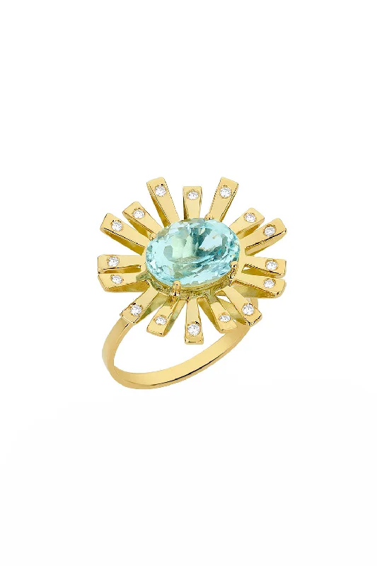 Sunshine La Belle Topaz Ring