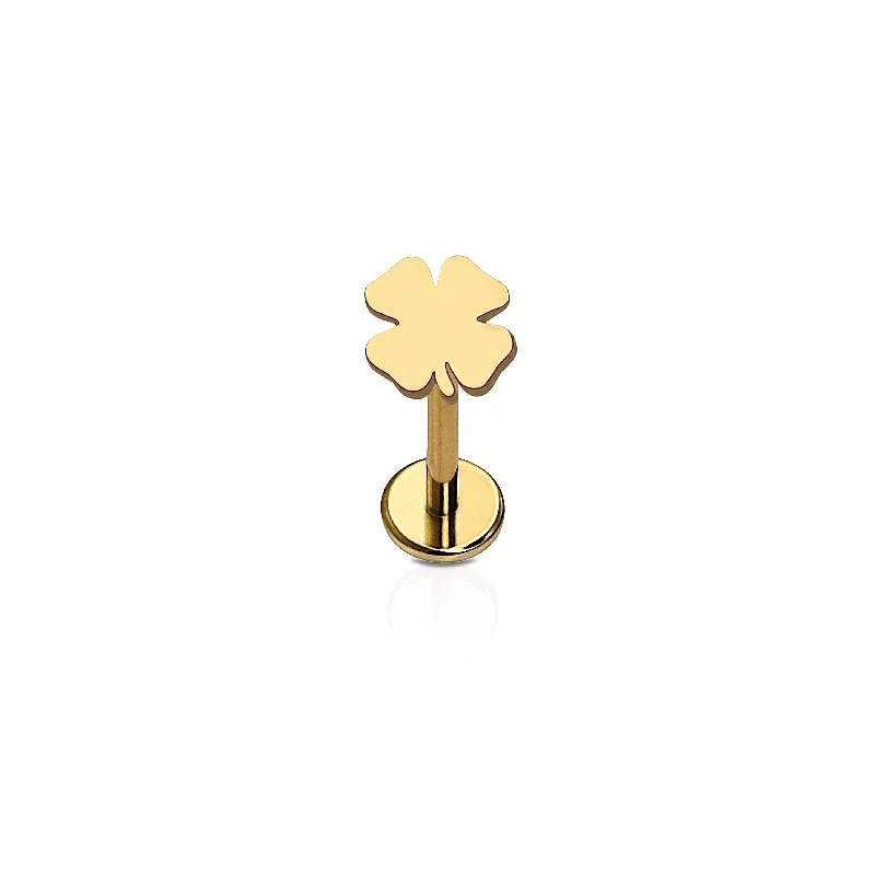 Clover Flat Back Stud