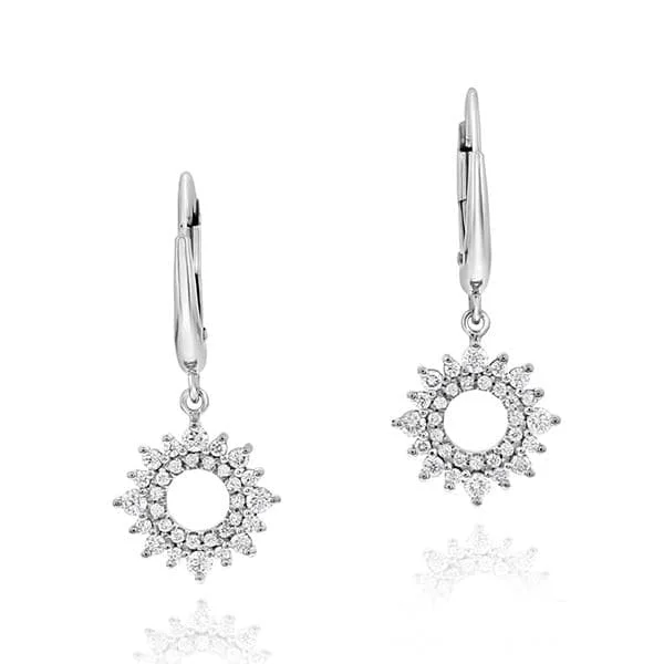 Crown Collection Diamond Earrings