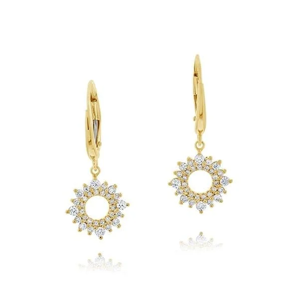 Crown Collection Diamond Earrings