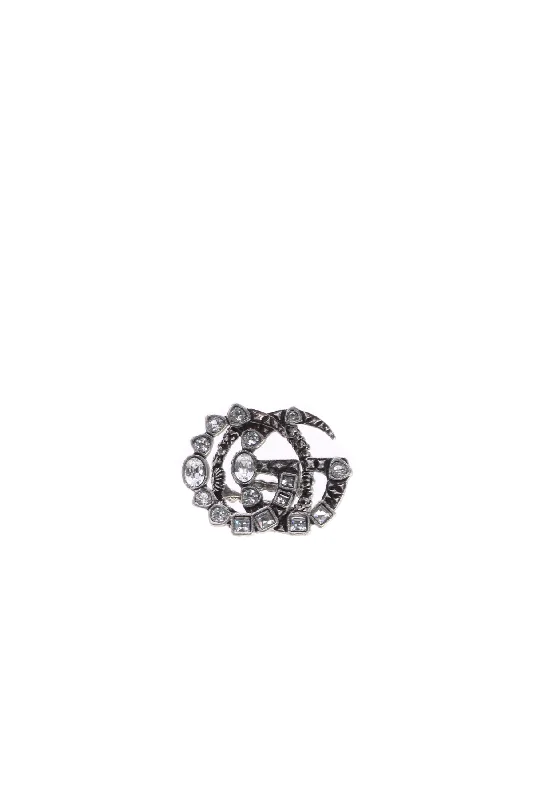 Crystal GG Ring - Size 6.5