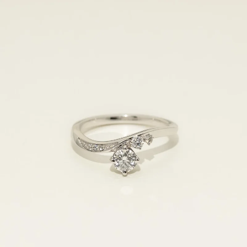 Diamond Fashion Ring in 14kt White Gold (1/2ct tw)