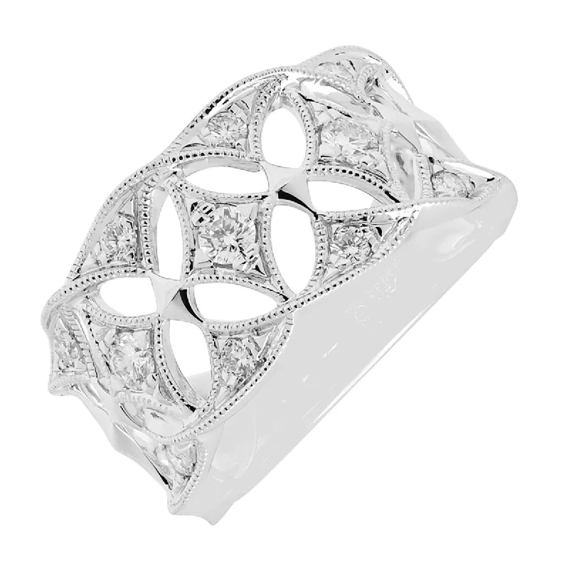 Diamond Fashion Ring in 14kt White Gold (1/3ct tw)