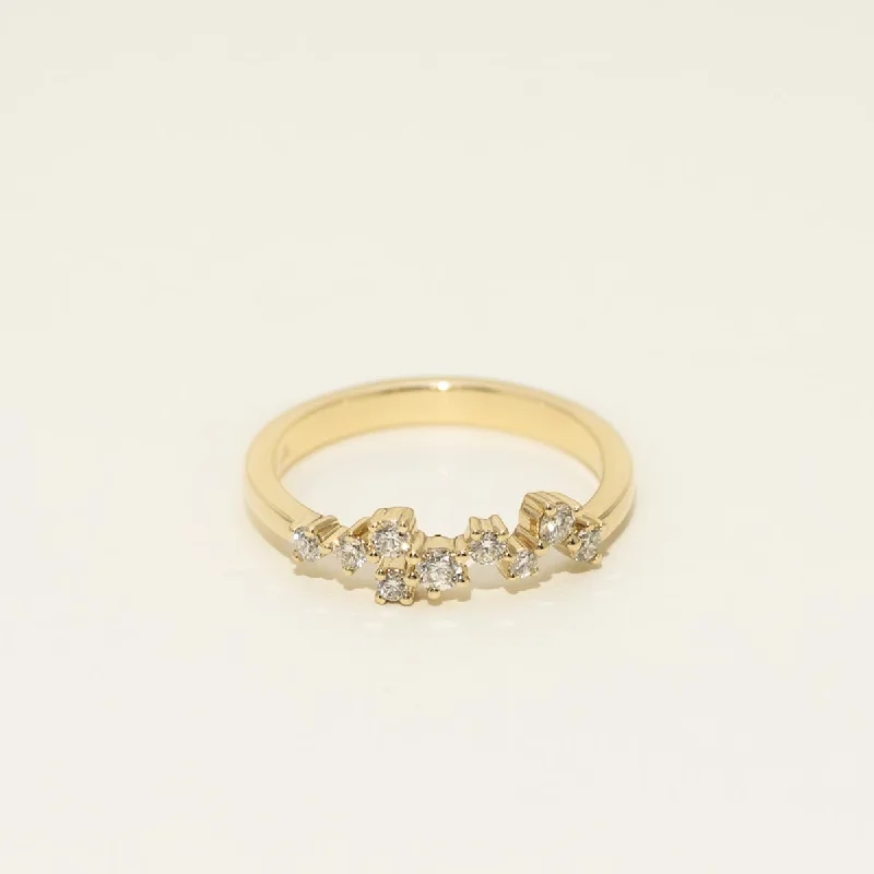 Diamond Fashion Ring in 14kt Yellow Gold (1/4ct tw)