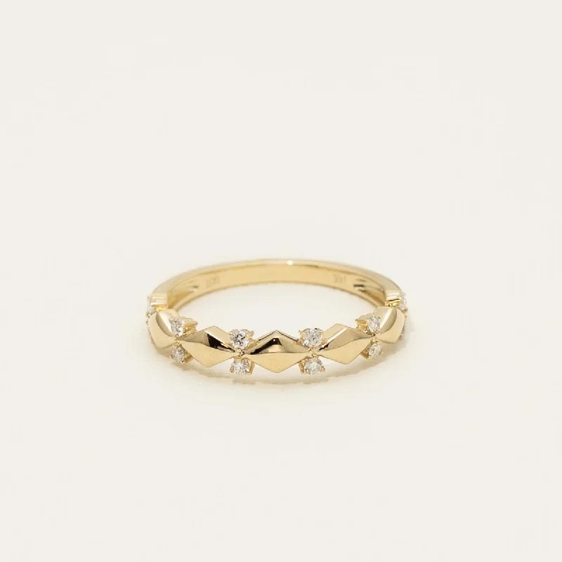 Diamond Fashion Ring in 14kt Yellow Gold (1/7ct tw)