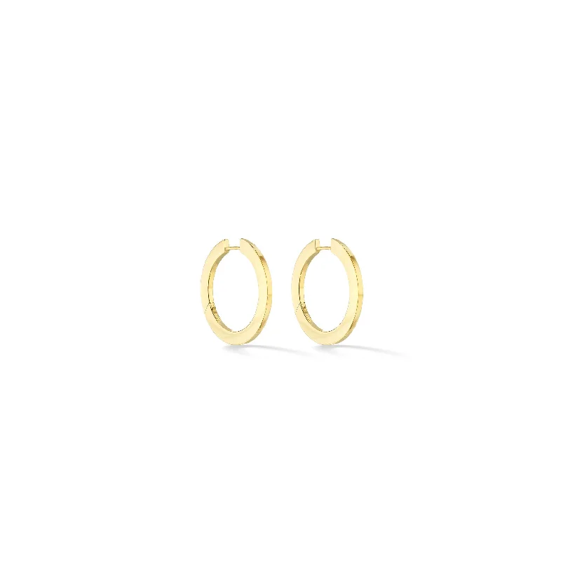 LIGHT Hoop Earrings Medium