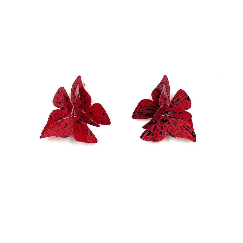 Rosa Nogués Freixas - Large Poppy Earrings