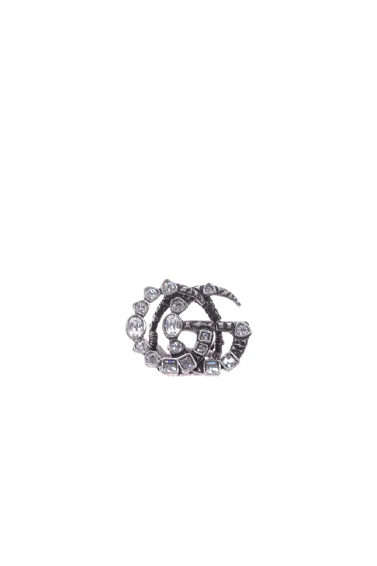 Crystal GG Ring - Size 5.5