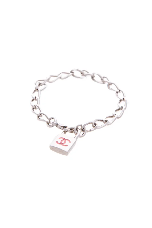 CC Padlock Charm Bracelet