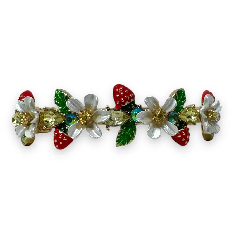 Strawberry Bangle Bracelet By Betsey Johnson