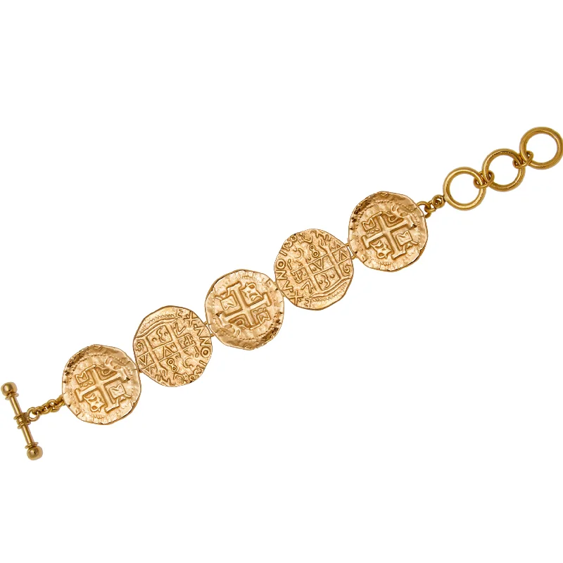 Alchemia Replica Treasure Coin Bracelet