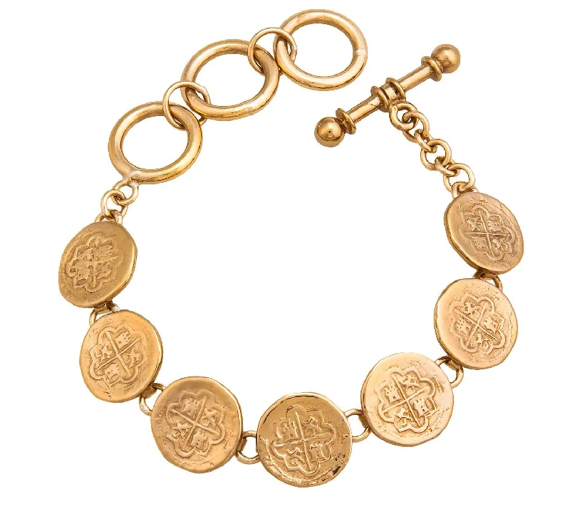 Alchemia Replica Spanish Coin Bracelet