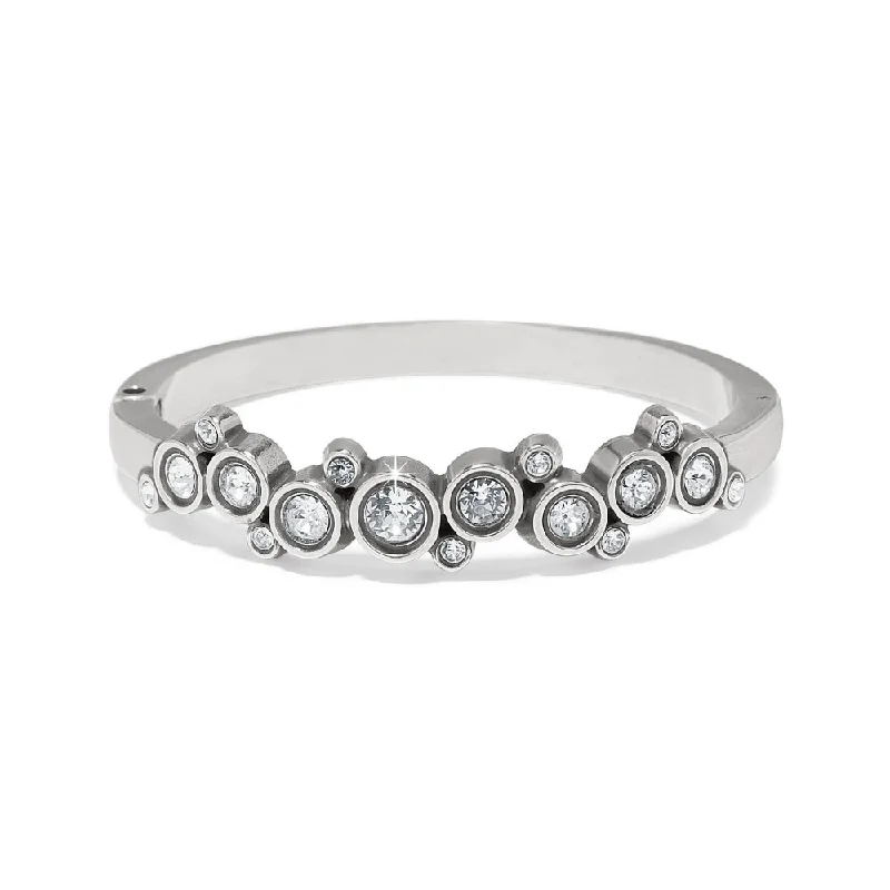 Brighton Constella Cluster Hinged Bangle