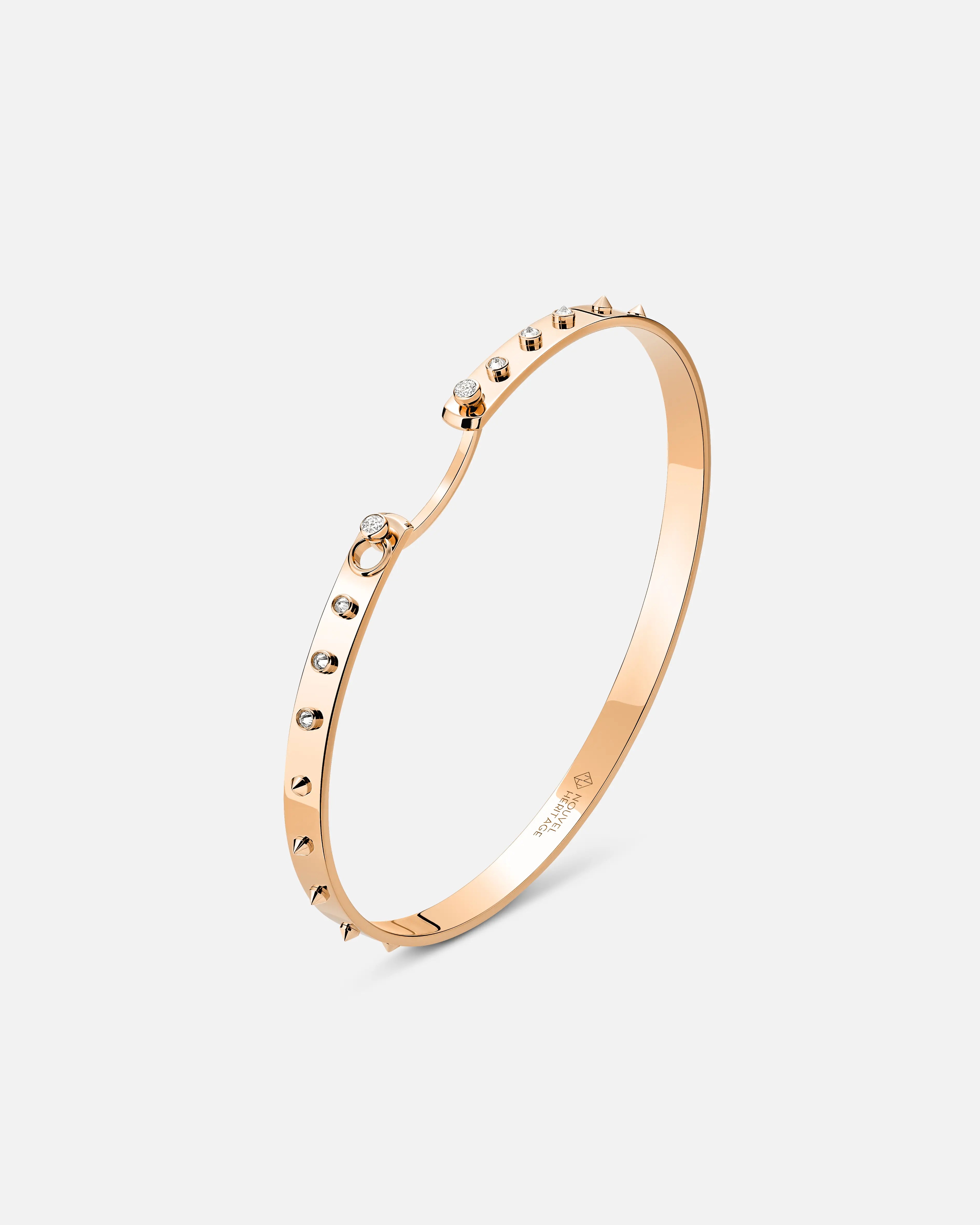 Brunch in NY Mood Bangle in Rose Gold