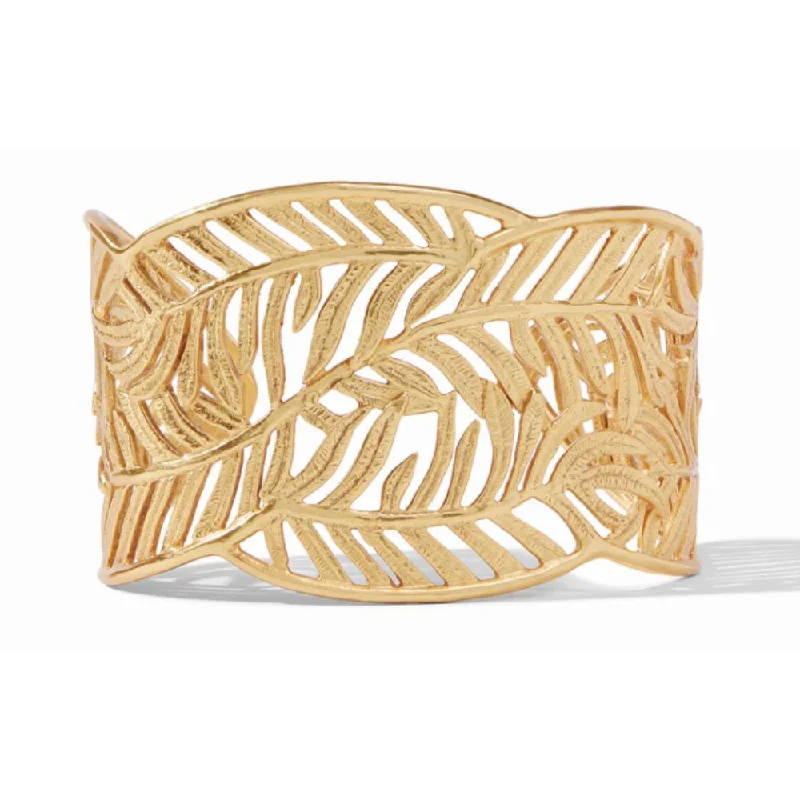 Julie Vos Fern Cuff Gold