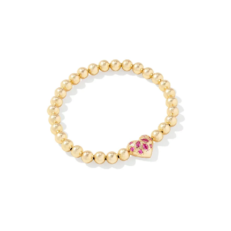 Kendra Scott Holland Heart Stretch Bracelet