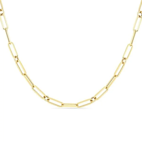 ROBERTO COIN Paperclip Link Chain Necklace