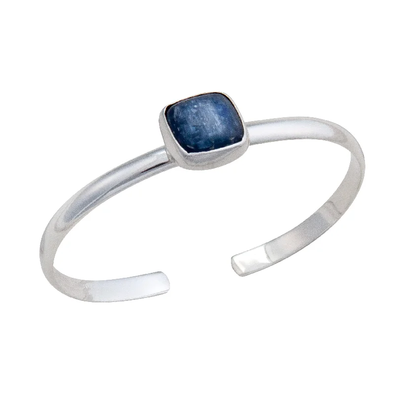 Sterling Silver Kyanite Mini Cuff