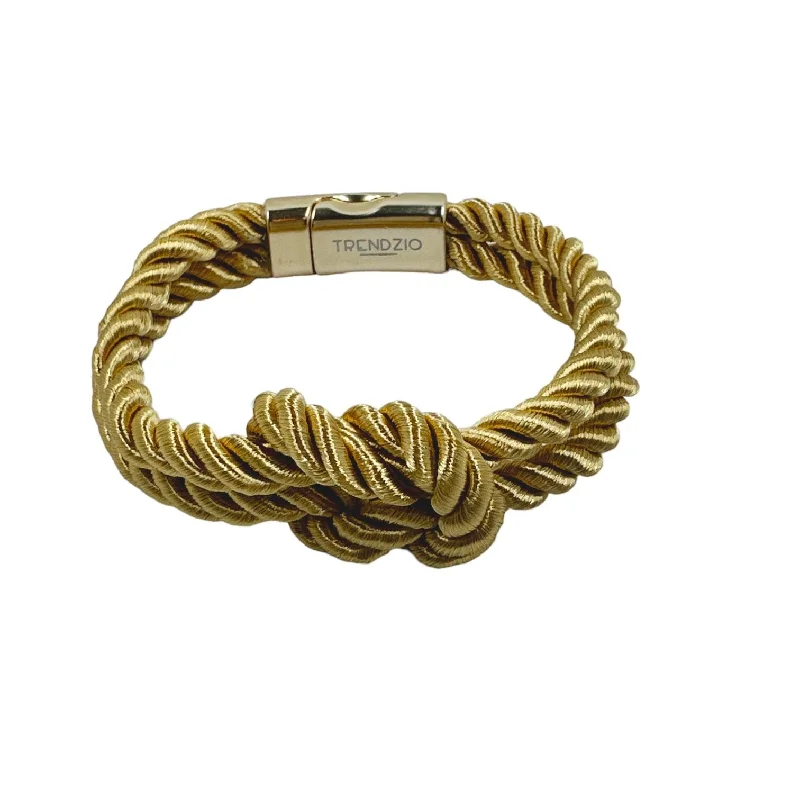 The Original Love Knot Satin Rope Bracelet Golden Soror